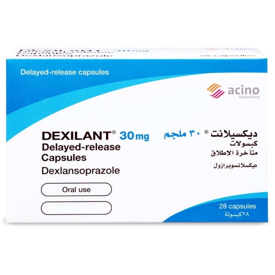 Picture of Dexilant 30 mg capsule OP 28 Acino SA